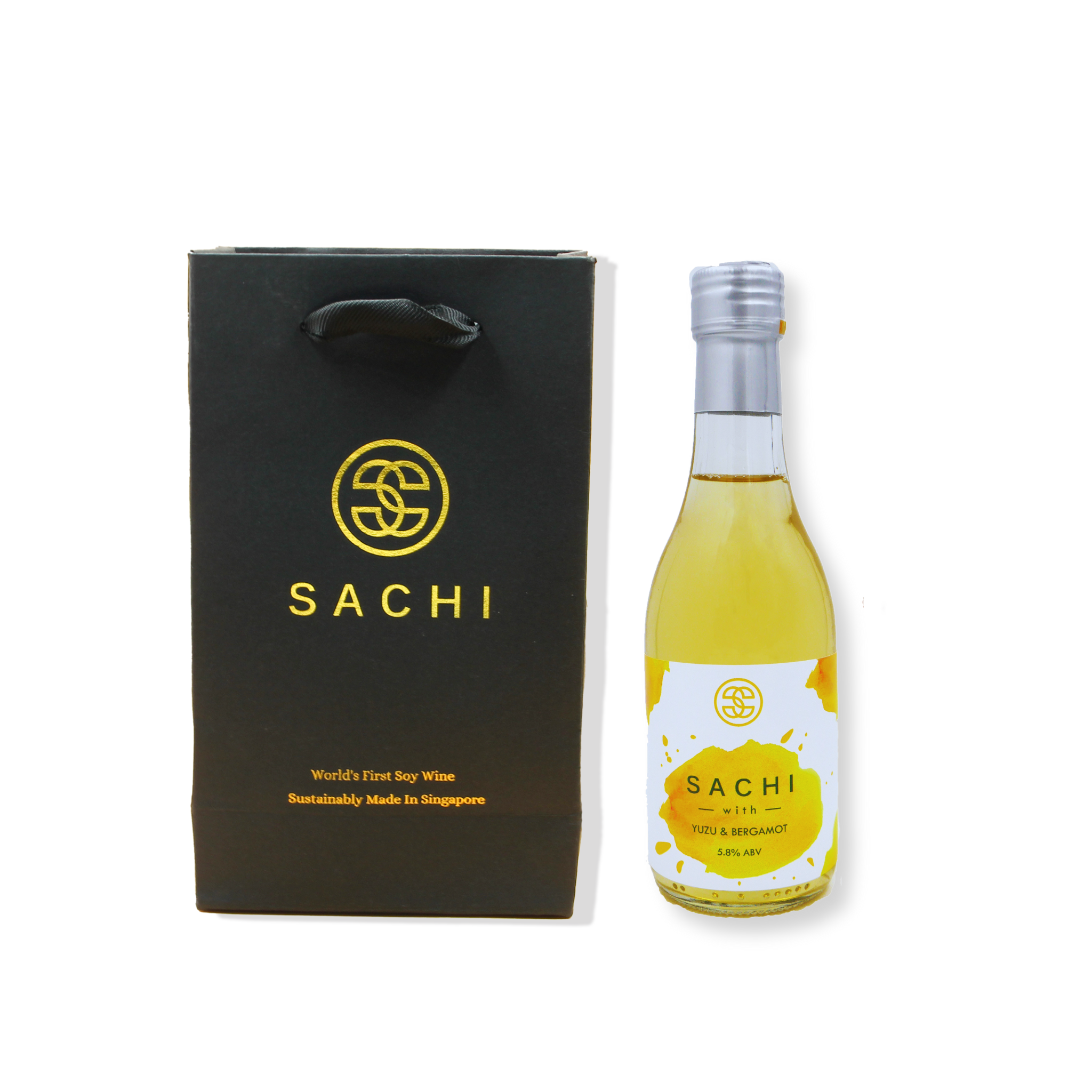 Sachi Soy Wine - Yuzu & Bergamot (187mL) – S A C H I 🍷